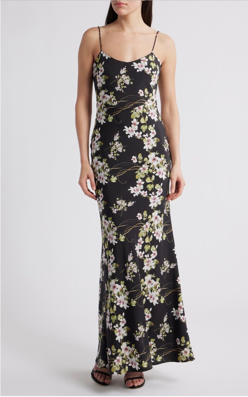 Sonya Moda Juliette Floral Maxi Slipdress - New Xl (New)